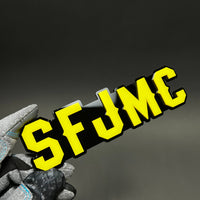 1PC SFJMC 3D Acrylic Badge - Car Truck Emblem Fender Tailgate Trunk Sticker