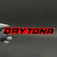 1PC DAYTONA 3D Acrylic Badge - Car Truck Emblem Fender Tailgate Trunk Sticker