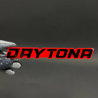 1PC DAYTONA 3D Acrylic Badge - Car Truck Emblem Fender Tailgate Trunk Sticker