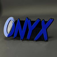 1PC ONYX 3D Acrylic Badge - Car Truck Emblem Fender Tailgate Trunk Sticker