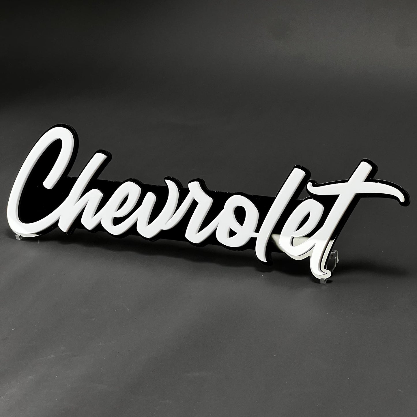 1PC Chevrolet 3D Acrylic Badge - Car Truck Emblem Fender Tailgate Trunk Sticker