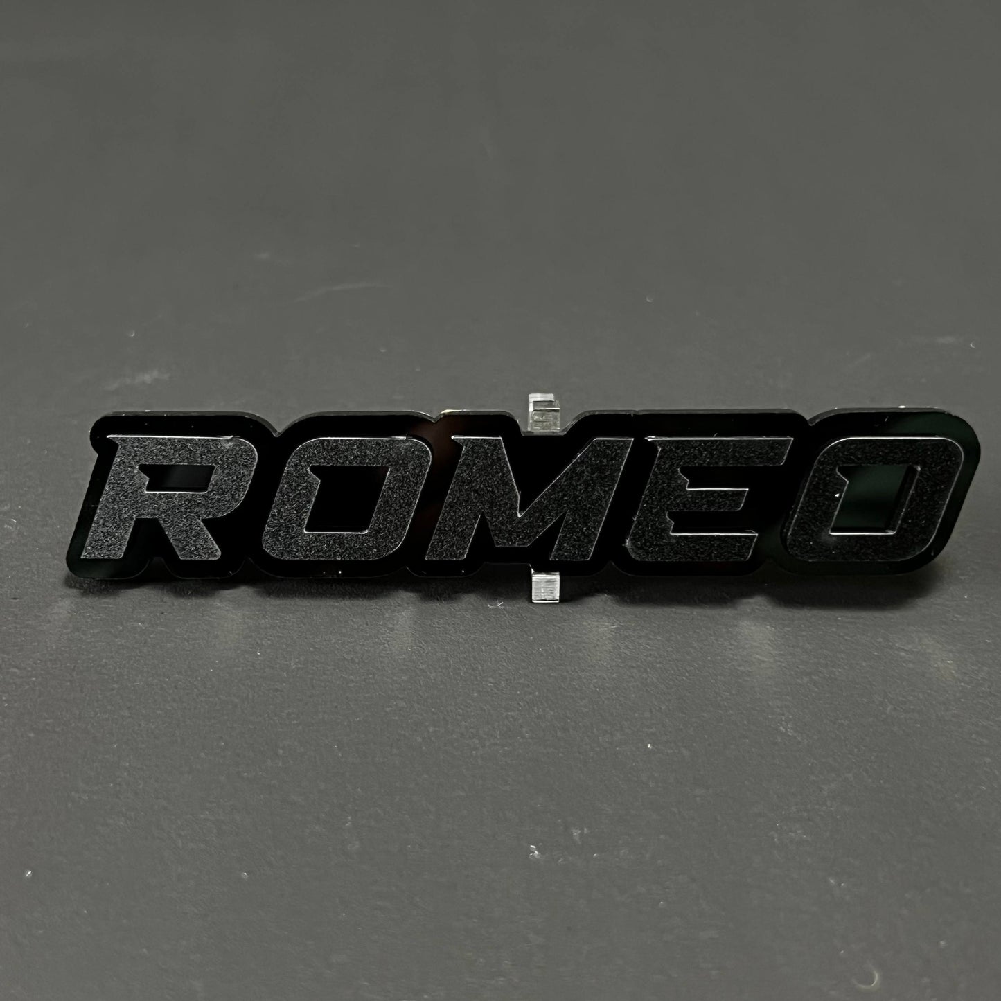 1PC ROMEO 3D Acrylic Badge - Car Truck Emblem Fender Tailgate Trunk Sticker