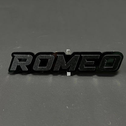 1PC ROMEO 3D Acrylic Badge - Car Truck Emblem Fender Tailgate Trunk Sticker