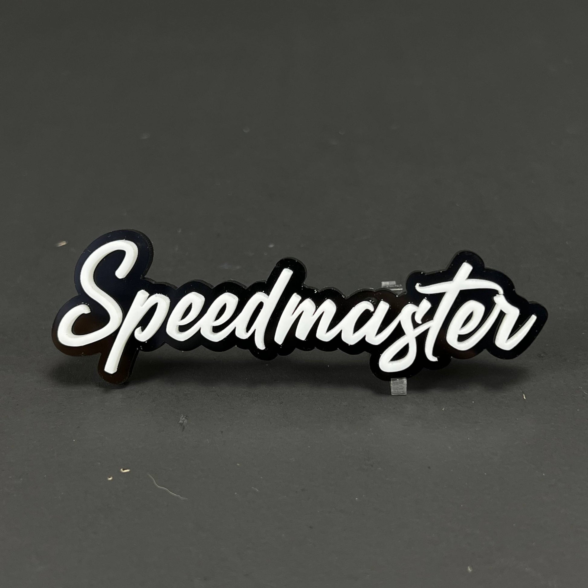 1PC Speedmaster 3D Acrylic Badge - Car Truck Emblem Fender Sticker