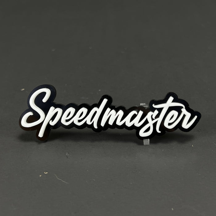 1PC Speedmaster 3D Acrylic Badge - Car Truck Emblem Fender Sticker