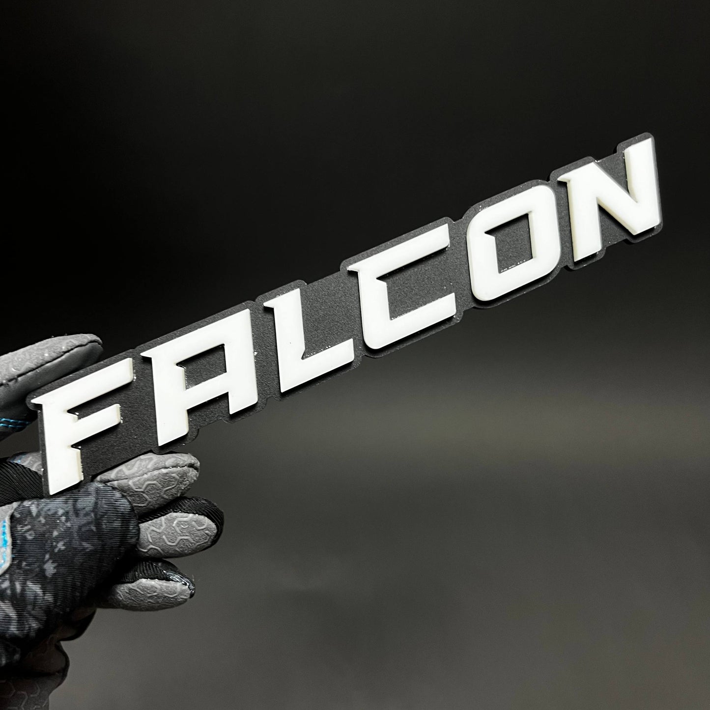 1PC FALCON 3D Acrylic Badge - Car Truck Emblem Fender Tailgate Trunk Sticker