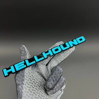 1PC HELLHOUND 3D Acrylic Badge - Car Truck Emblem Fender Tailgate Trunk Sticker