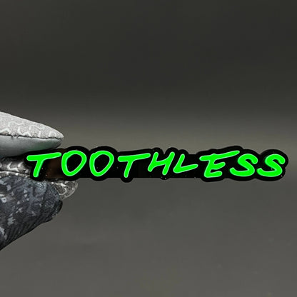 1PC TOOTHLESS 3D Acrylic Badge - Car Truck Emblem Fender Tailgate Trunk Sticker