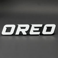 1PC OREO 3D Acrylic Badge - Car Truck Emblem Fender Tailgate Trunk Sticker