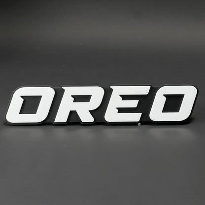 1PC OREO 3D Acrylic Badge - Car Truck Emblem Fender Tailgate Trunk Sticker