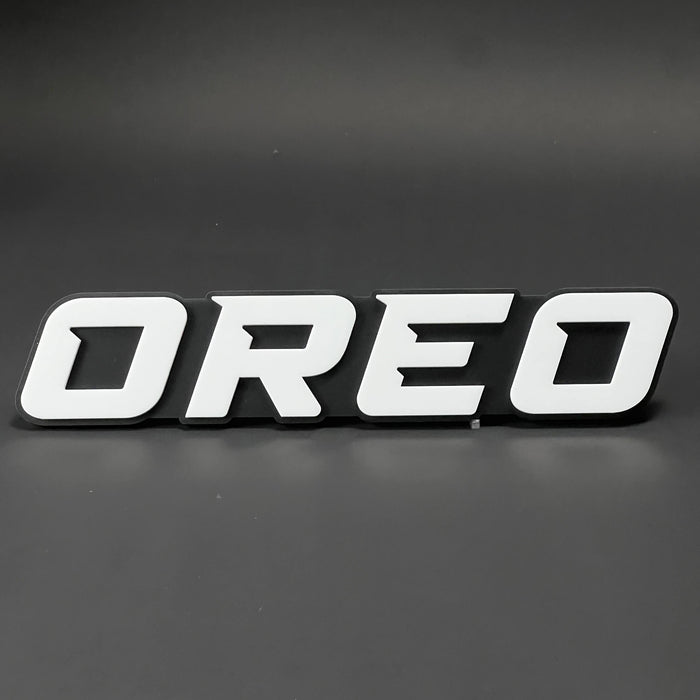 1PC OREO 3D Acrylic Badge - Car Truck Emblem Fender Tailgate Trunk Sticker