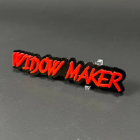 1PC WIDOW MAKER 3D Acrylic Badge - Car Truck Emblem Fender Sticker