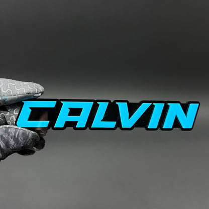1PC CALVIN 3D Acrylic Badge - Car Truck Emblem Fender Tailgate Trunk Sticker