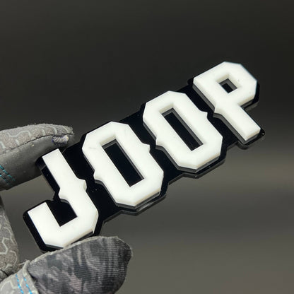 1PC JOOP 3D Acrylic Badge - Car Truck Emblem Fender Tailgate Trunk Sticker