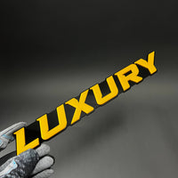 1PC LUXURY 3D Acrylic Badge - Car Truck Emblem Fender Tailgate Trunk Sticker