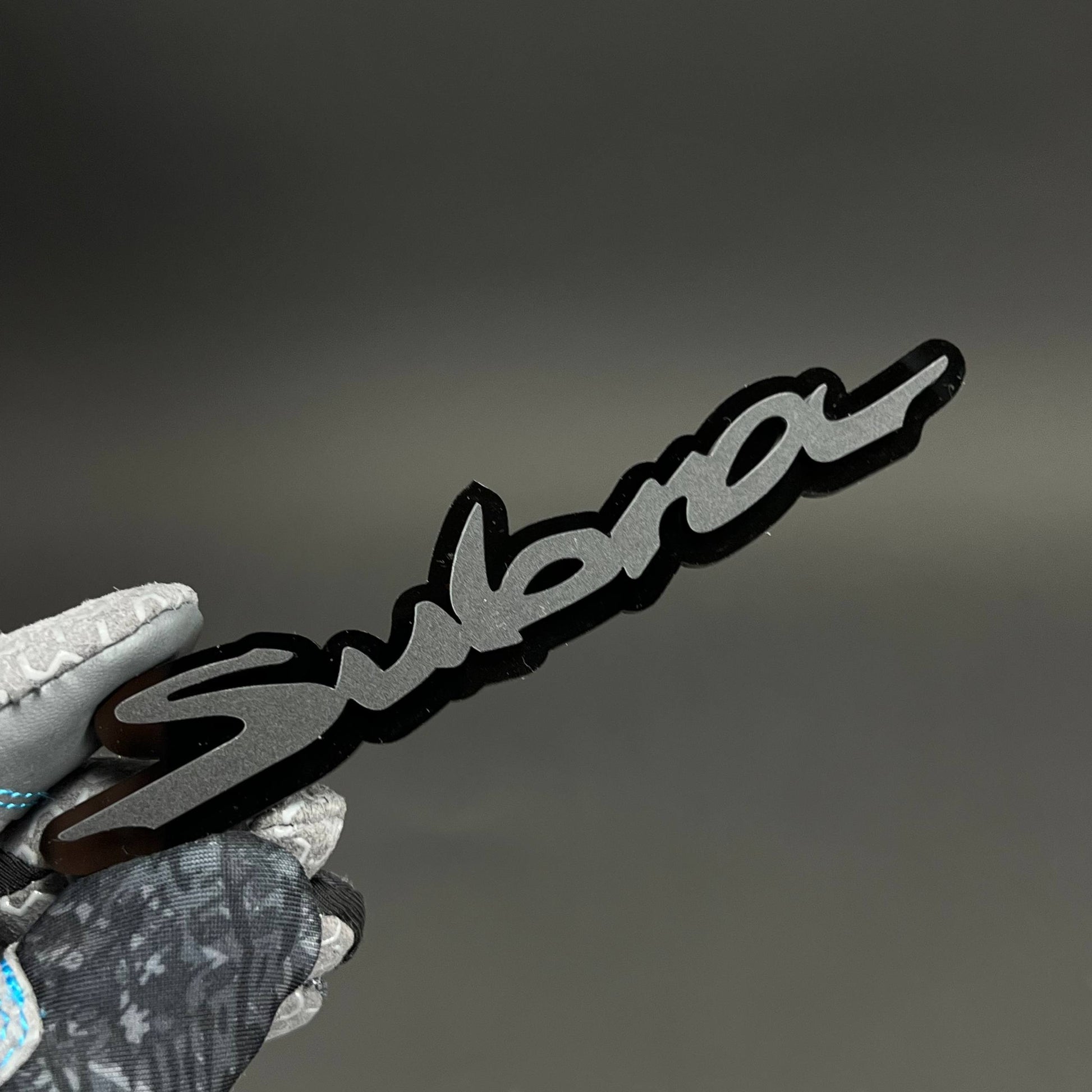 1PC Subra 3D Acrylic Badge - Car Truck Emblem Fender Tailgate Trunk Sticker