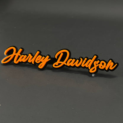 1PC Harley Davidson 3D Acrylic Badge - Car Truck Emblem Fender Sticker