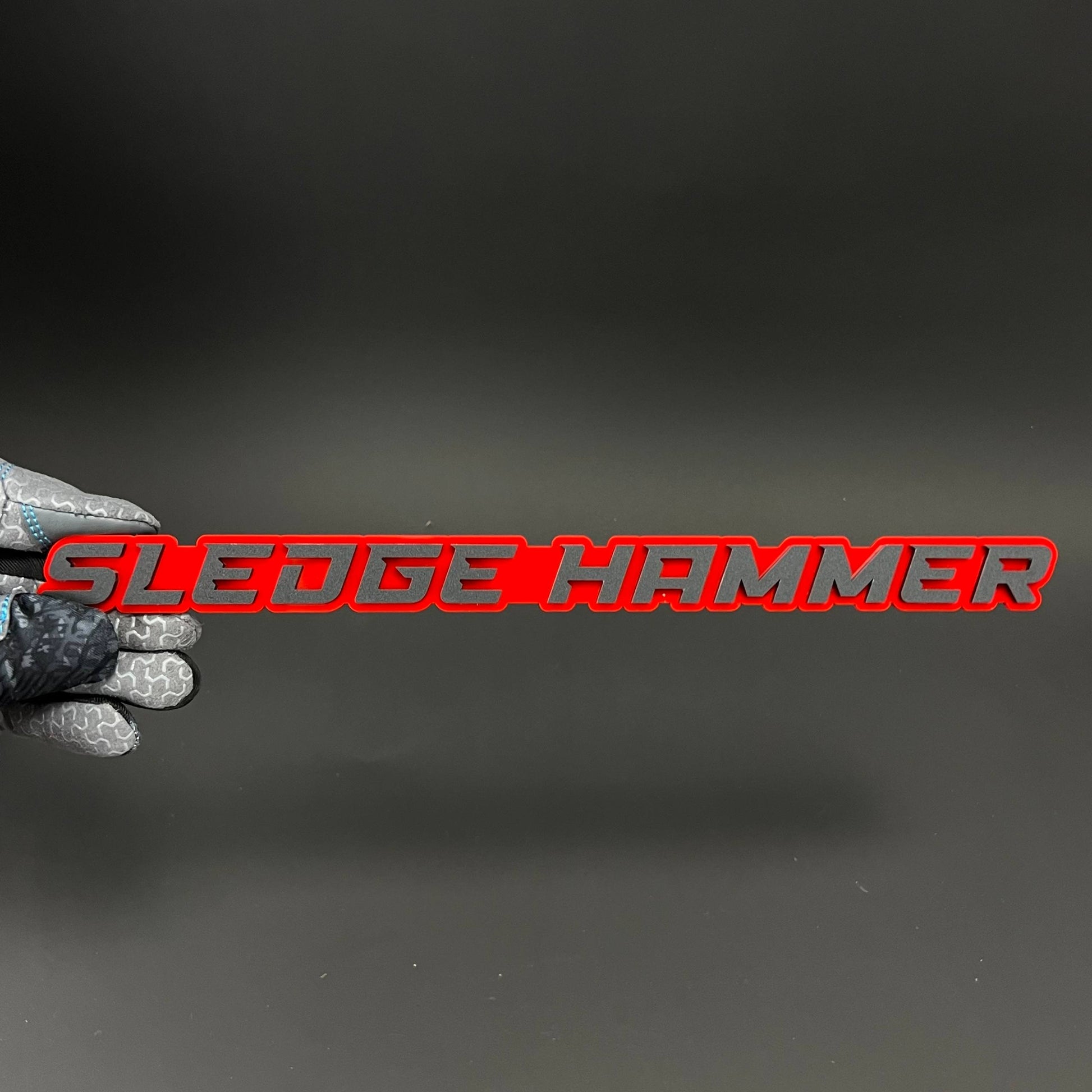 1PC SLEDGE HAMMER 3D Acrylic Badge - Car Truck Emblem Fender Sticker