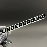 1PC UNDERGROUND 3D Acrylic Badge - Car Truck Emblem Fender Tailgate Trunk Sticker