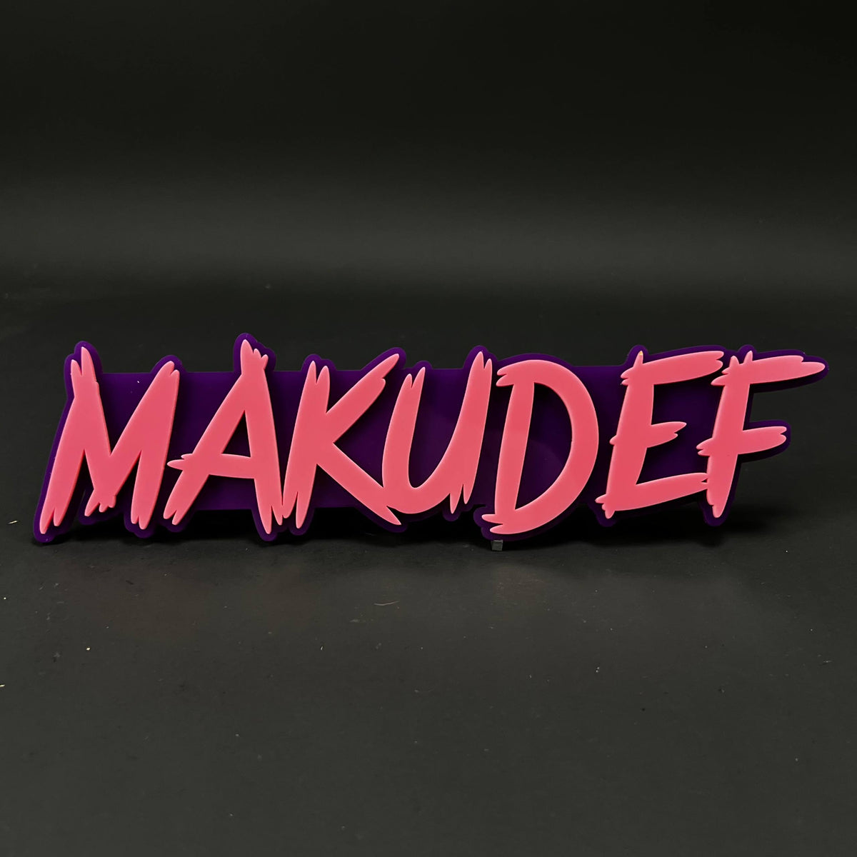 1PC MAKUDEF 3D Acrylic Badge - Car Truck Emblem Fender Tailgate Trunk Sticker