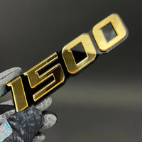 1PC 1500 3D Acrylic Badge - Car Truck Emblem Fender Tailgate Trunk Sticker