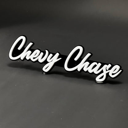 1PC Chevy Chase 3D Acrylic Badge - Car Truck Emblem Fender Sticker