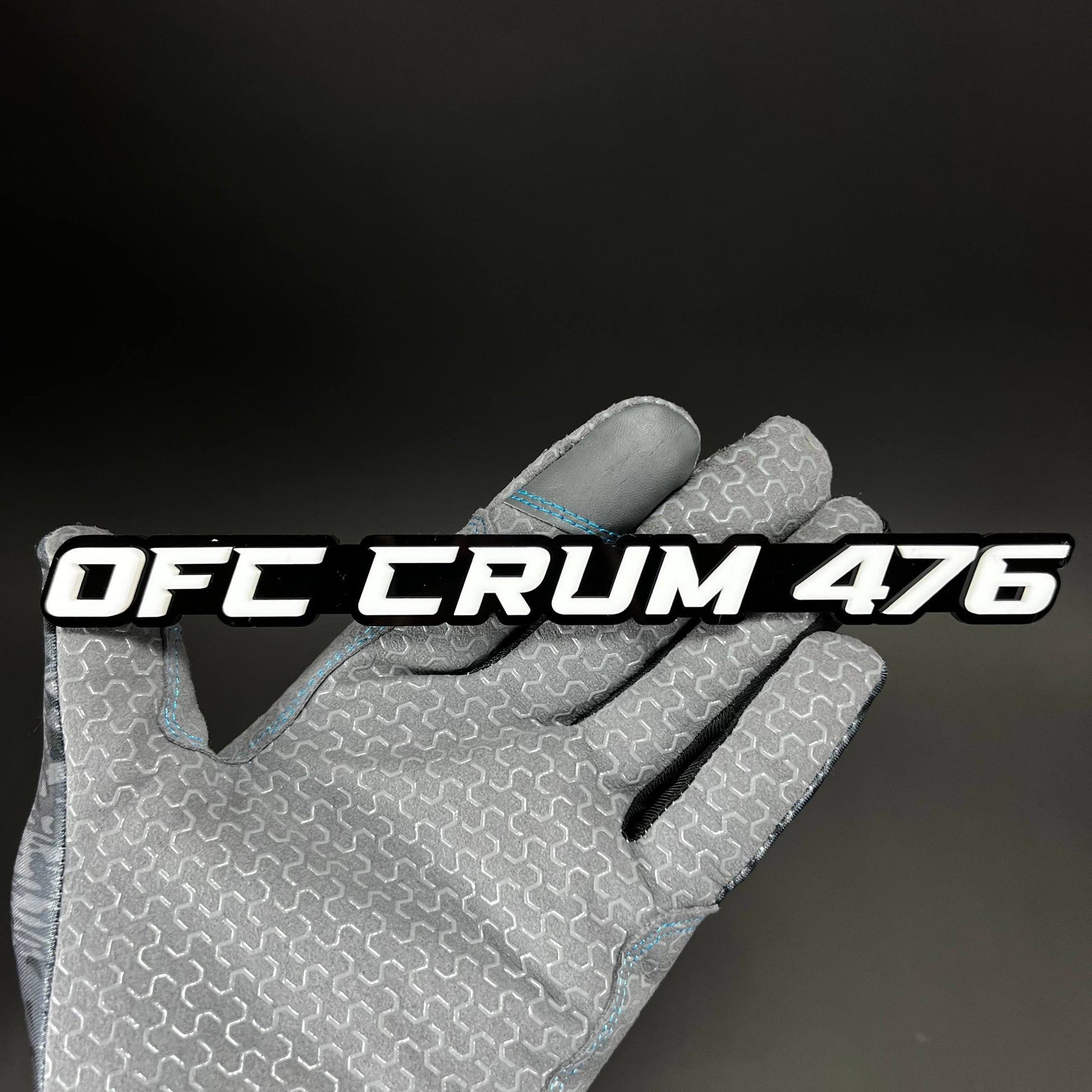 1PC OFC CRUM 476 3D Acrylic Badge - Car Truck Emblem Fender Sticker