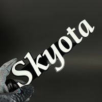1PC Skyota 3D Acrylic Badge - Car Truck Emblem Fender Tailgate Trunk Sticker