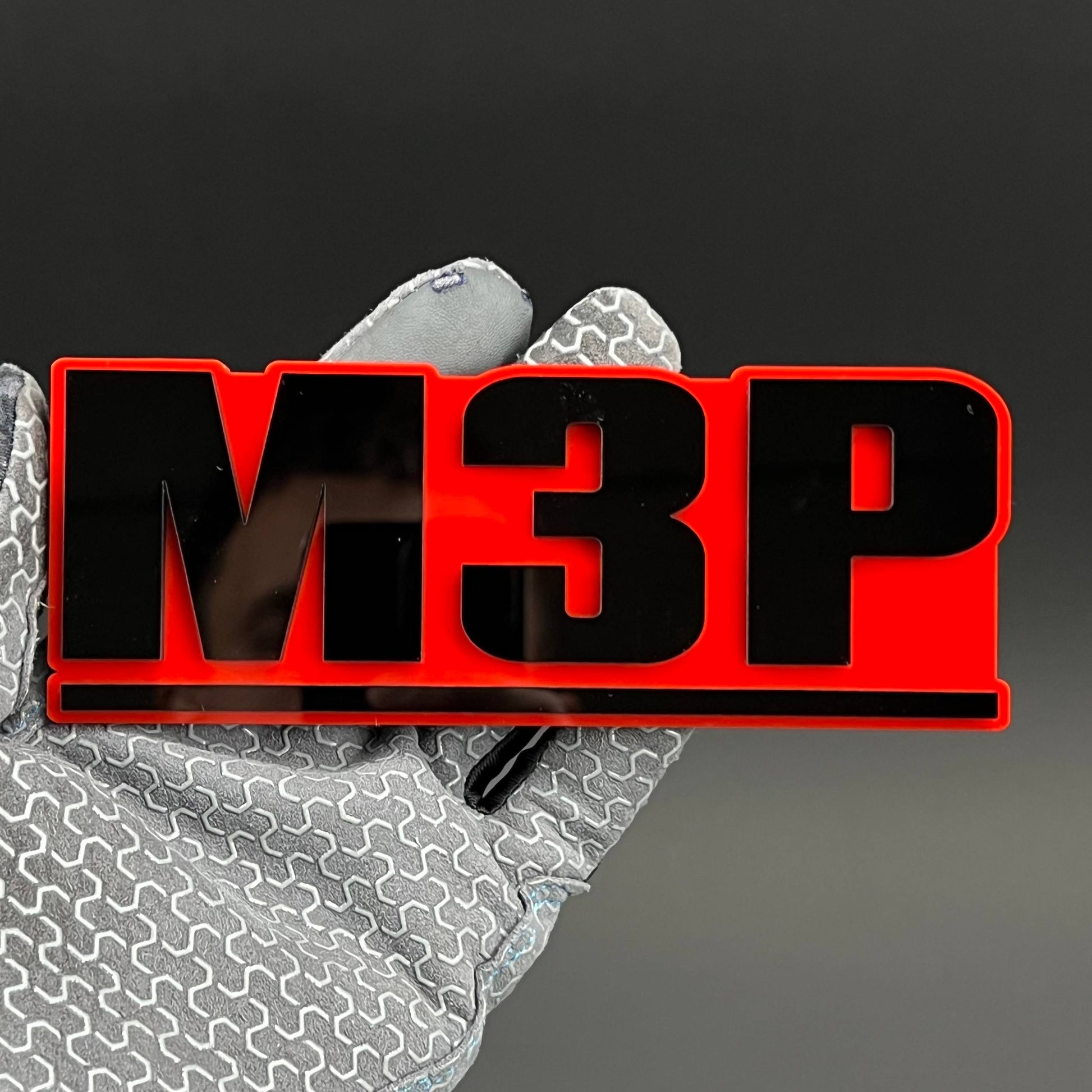 1PC M3P 3D Acrylic Badge - Car Truck Emblem Fender Tailgate Trunk Sticker