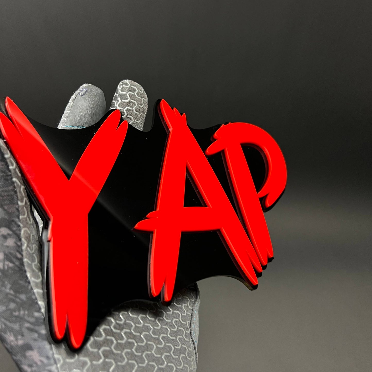 1PC YAP 3D Acrylic Badge - Car Truck Emblem Fender Tailgate Trunk Sticker