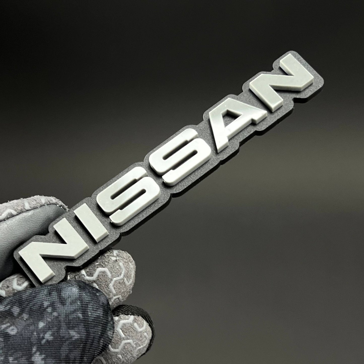 1PC NISSAN 3D Acrylic Badge - Car Truck Emblem Fender Tailgate Trunk Sticker