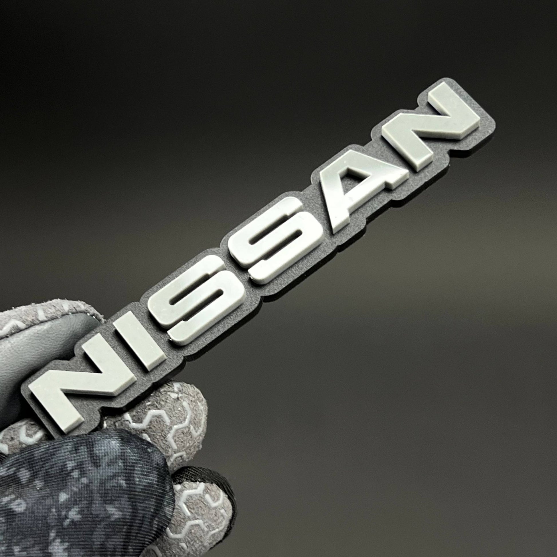 1PC NISSAN 3D Acrylic Badge - Car Truck Emblem Fender Tailgate Trunk Sticker