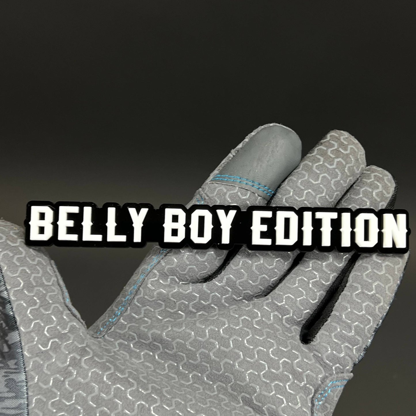 1PC BELLY BOY EDITION 3D Acrylic Badge - Car Truck Emblem Fender Sticker