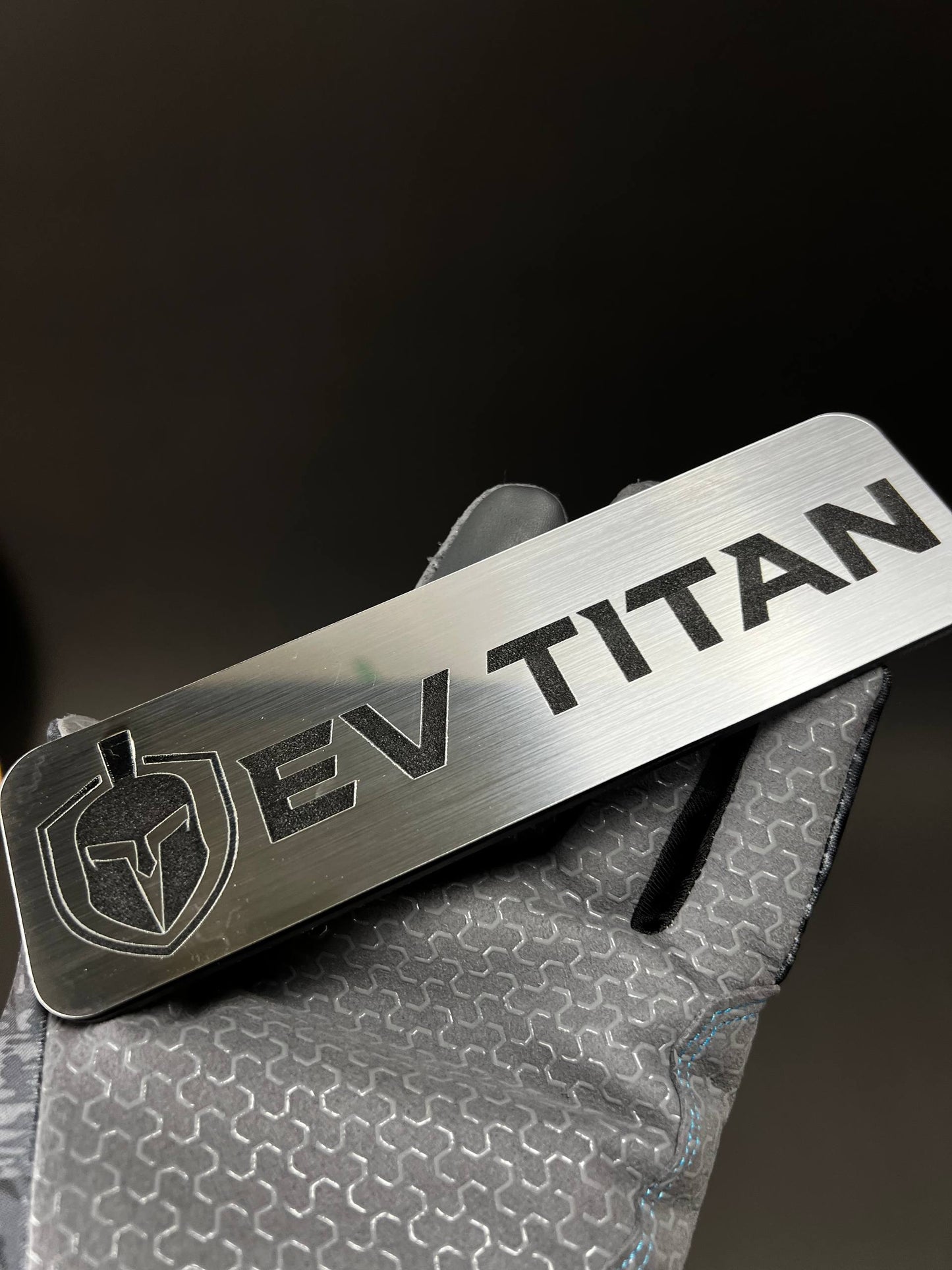 1PC EV TITAN 3D Acrylic Badge - Car Truck Emblem Fender Tailgate Trunk Sticker
