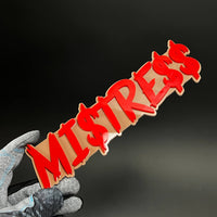 1PC MI$TRE$$ 3D Acrylic Badge - Car Truck Emblem Fender Tailgate Trunk Sticker