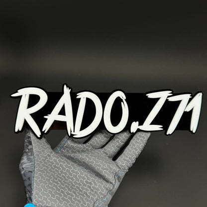 1PC RADO.Z71 3D Acrylic Badge - Car Truck Emblem Fender Tailgate Trunk Sticker