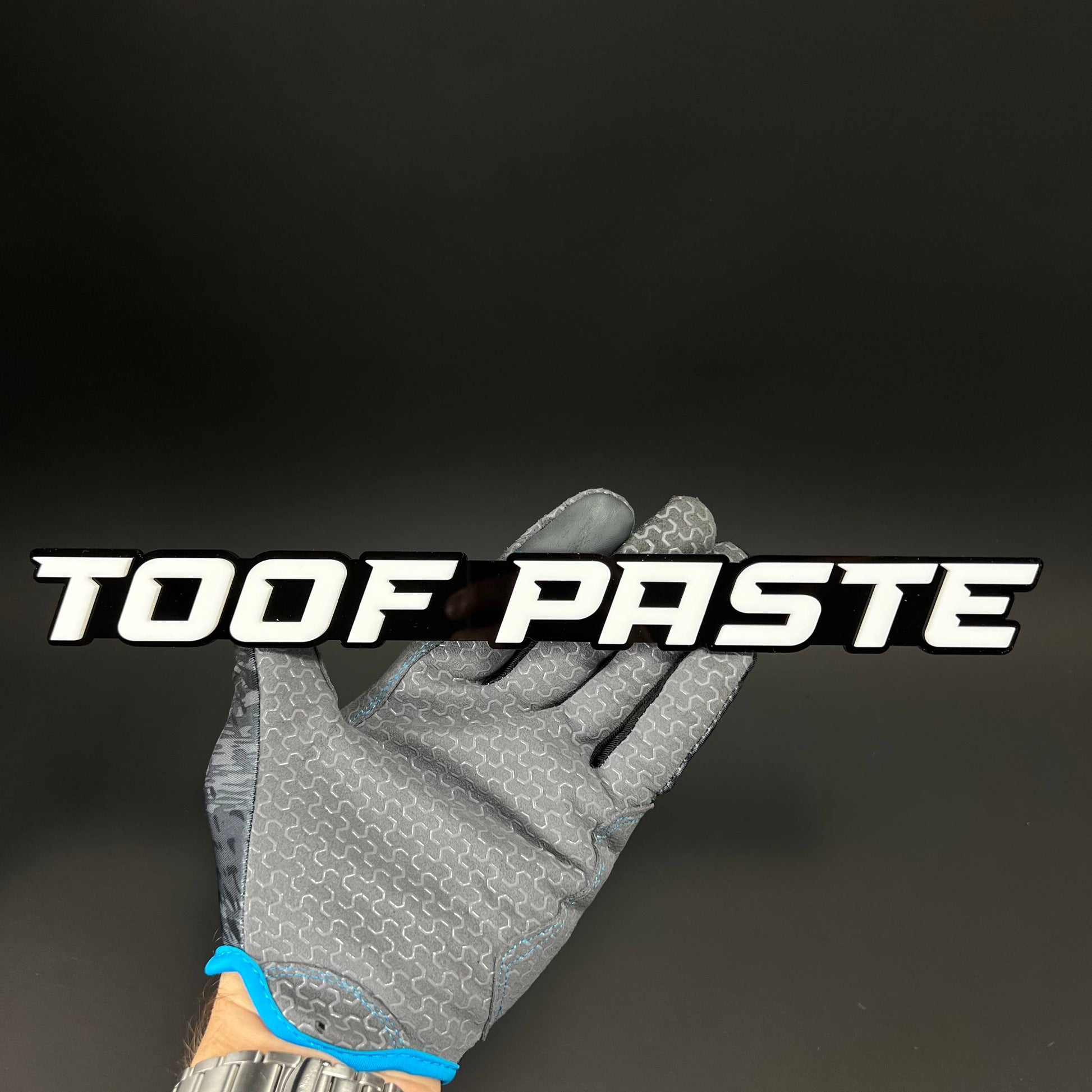 1PC TOOF PASTE 3D Acrylic Badge - Car Truck Emblem Fender Tailgate Trunk Sticker