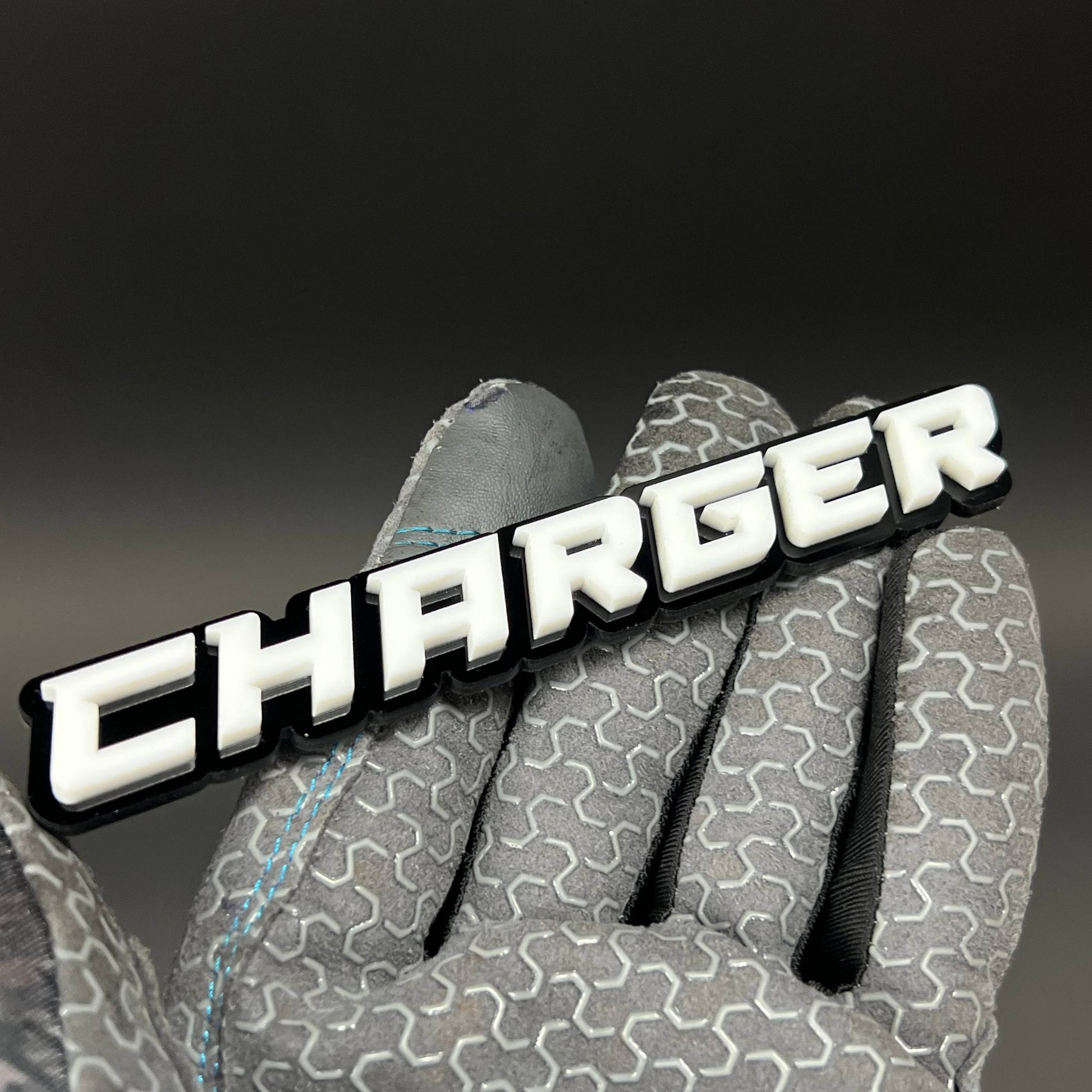 1PC CHARGER 3D Acrylic Badge - Car Truck Emblem Fender Tailgate Trunk Sticker