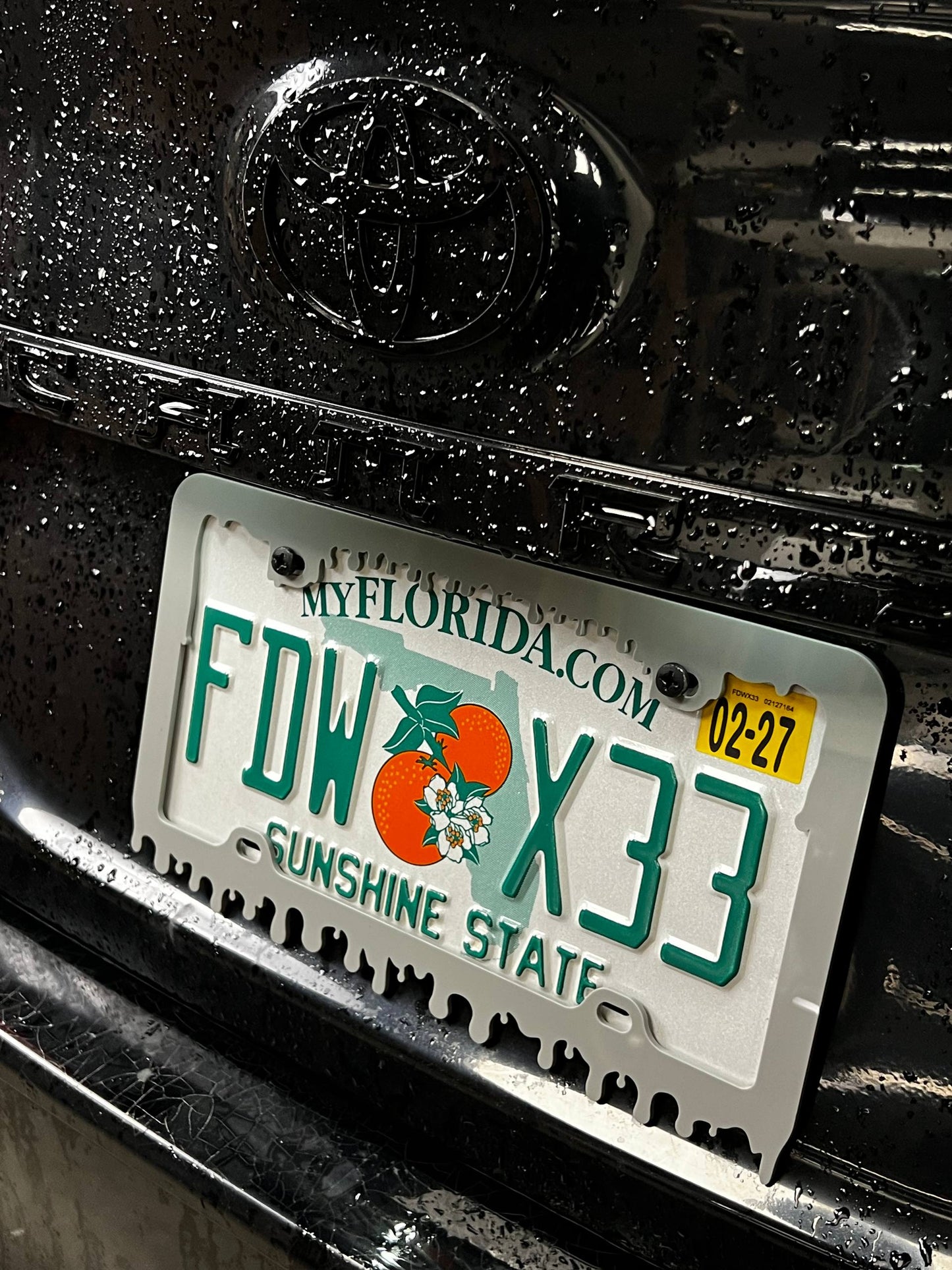 1PC FDW X33 3D Acrylic Badge - Car Truck Emblem Fender Tailgate Trunk Sticker