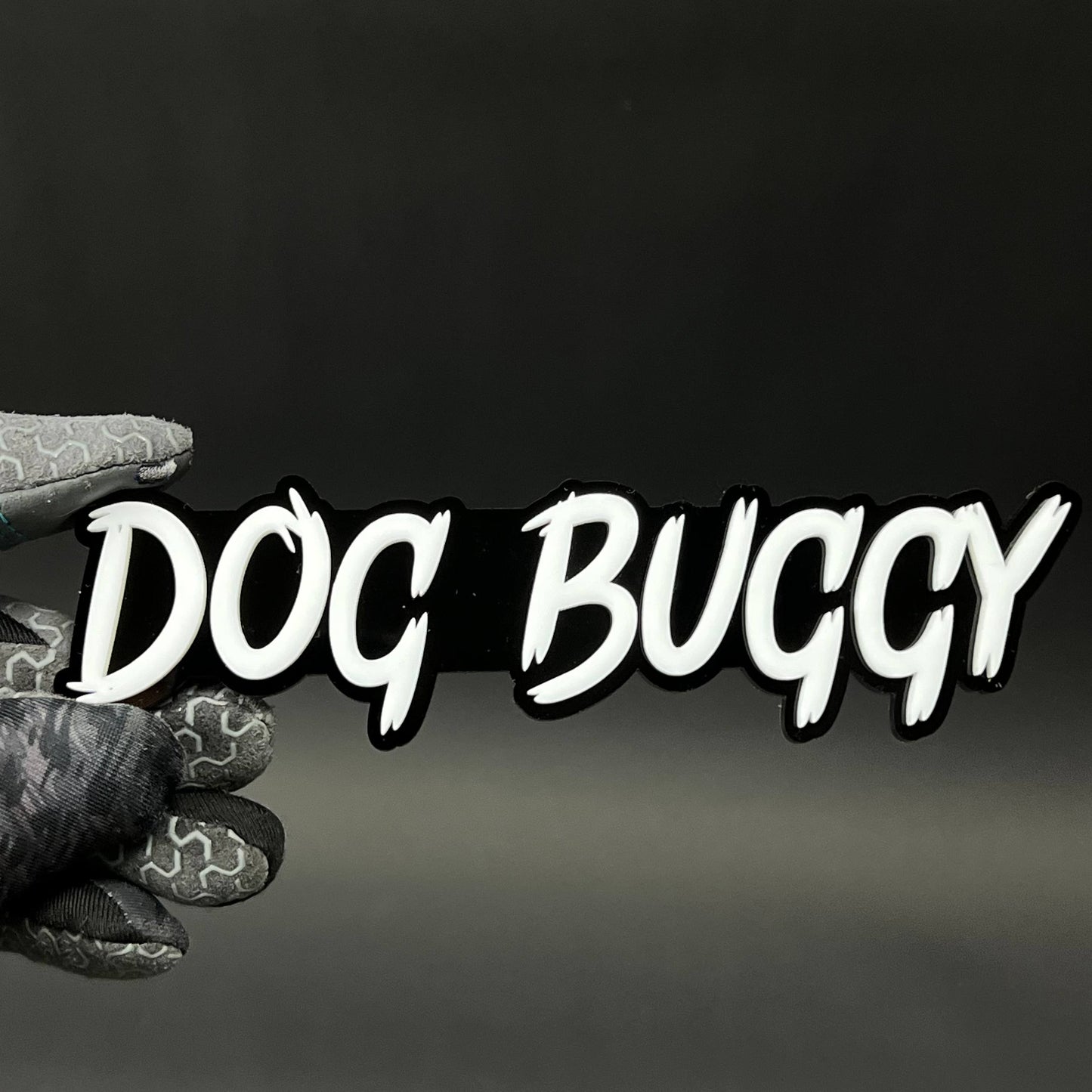 1PC DOG BUGGY 3D Acrylic Badge - Car Truck Emblem Fender Tailgate Trunk Sticker