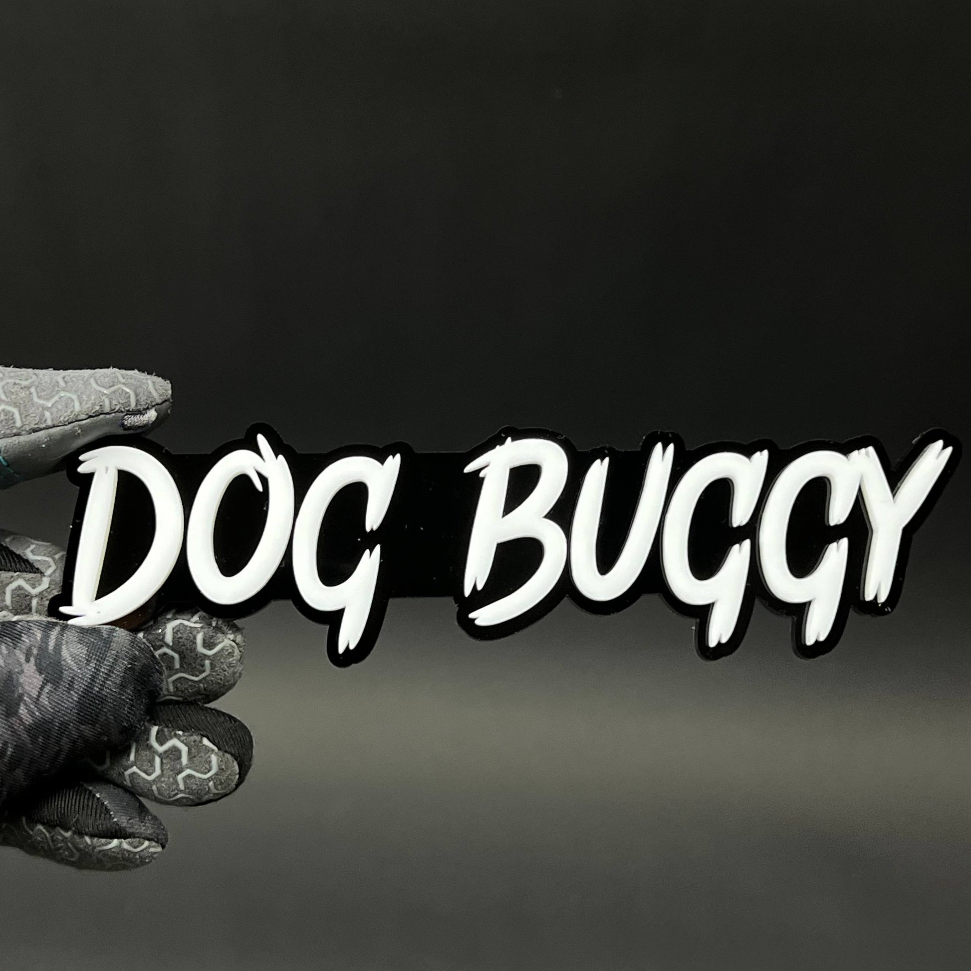 1PC DOG BUGGY 3D Acrylic Badge - Car Truck Emblem Fender Tailgate Trunk Sticker