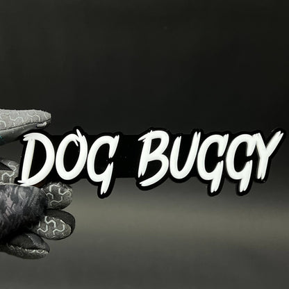 1PC DOG BUGGY 3D Acrylic Badge - Car Truck Emblem Fender Tailgate Trunk Sticker