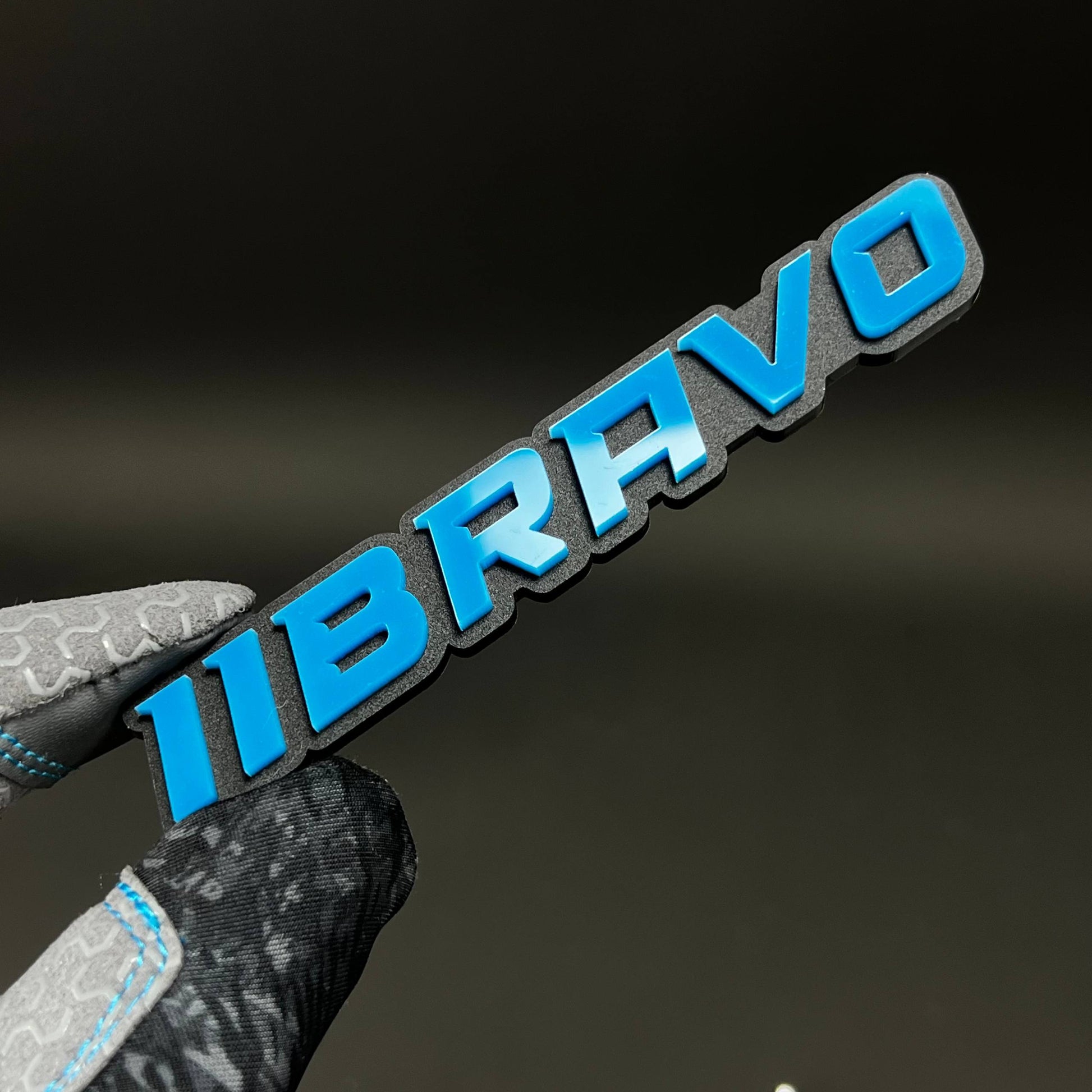 1PC IIBRAVO 3D Acrylic Badge - Car Truck Emblem Fender Tailgate Trunk Sticker