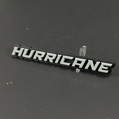 1PC HURRICANE 3D Acrylic Badge - Car Truck Emblem Fender Tailgate Trunk Sticker