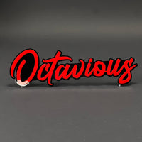 1PC Octavious 3D Acrylic Badge - Car Truck Emblem Fender Tailgate Trunk Sticker
