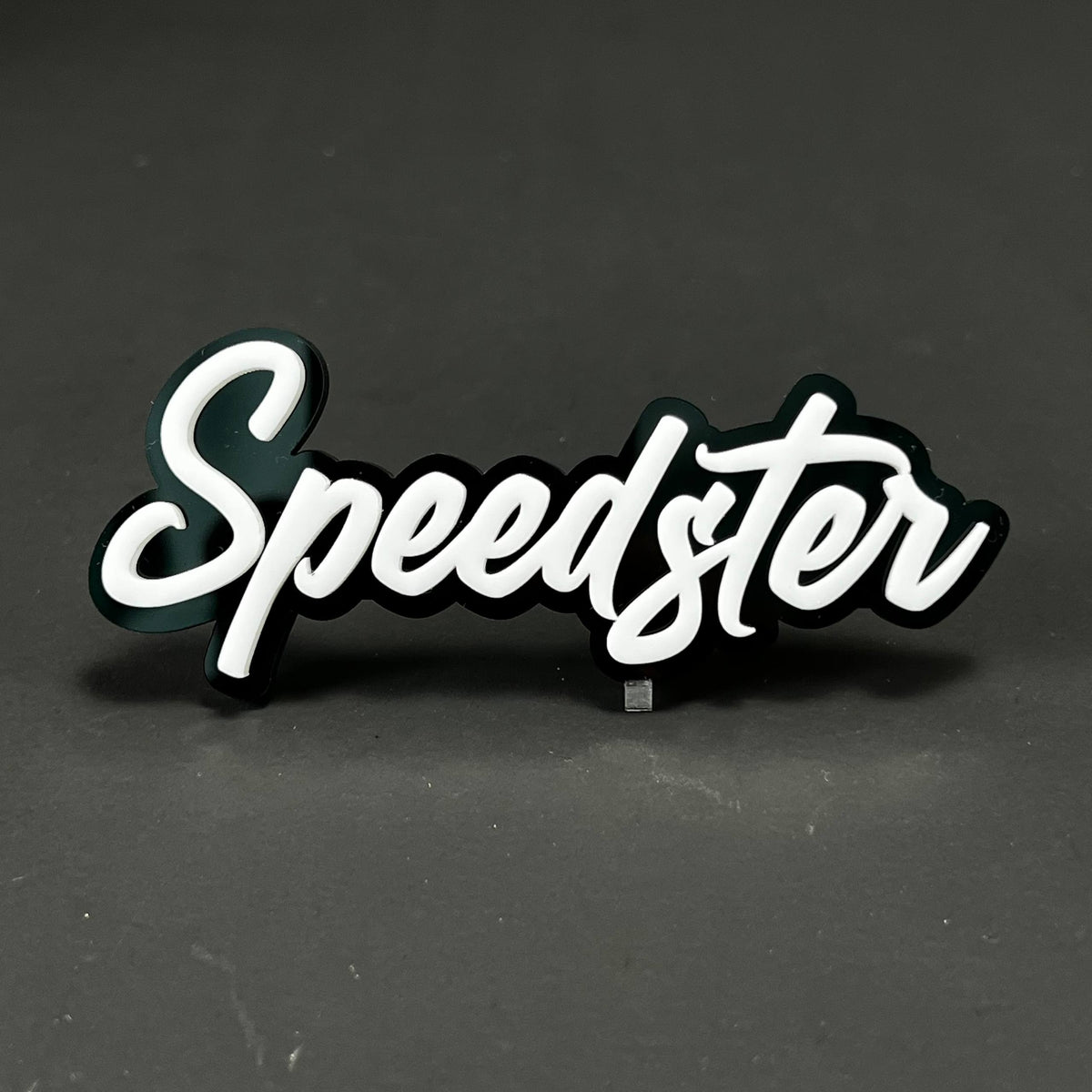 1PC Speedster 3D Acrylic Badge - Car Truck Emblem Fender Tailgate Trunk Sticker