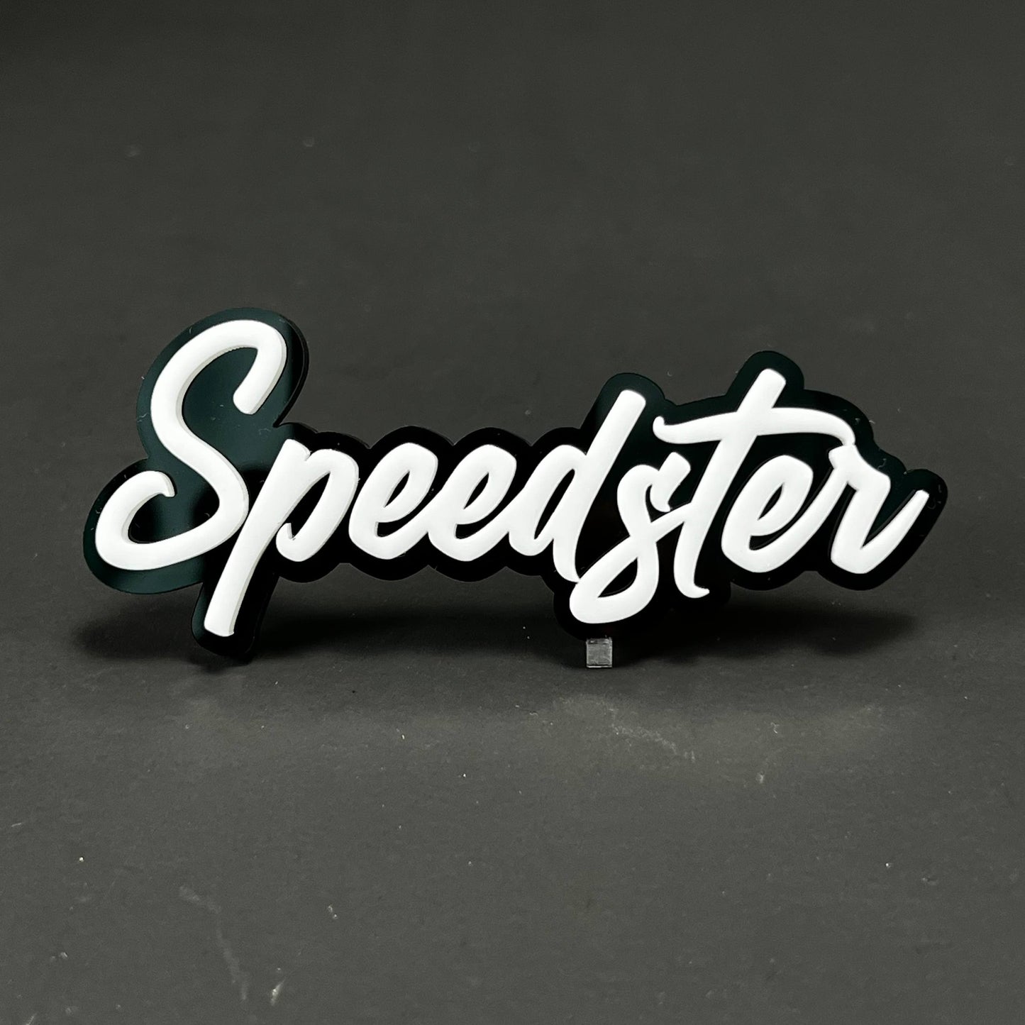 1PC Speedster 3D Acrylic Badge - Car Truck Emblem Fender Tailgate Trunk Sticker