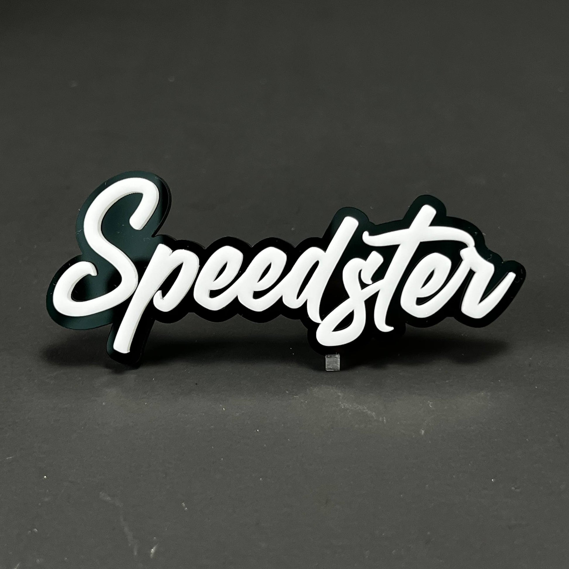 1PC Speedster 3D Acrylic Badge - Car Truck Emblem Fender Tailgate Trunk Sticker