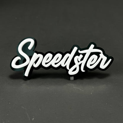 1PC Speedster 3D Acrylic Badge - Car Truck Emblem Fender Tailgate Trunk Sticker