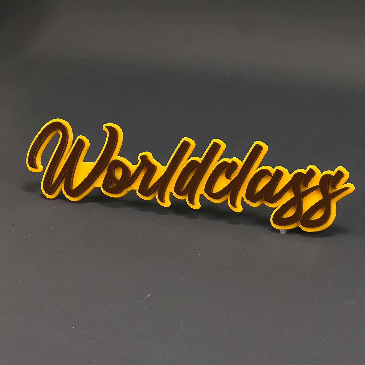 1PC Worldclass 3D Acrylic Badge - Car Truck Emblem Fender Tailgate Trunk Sticker